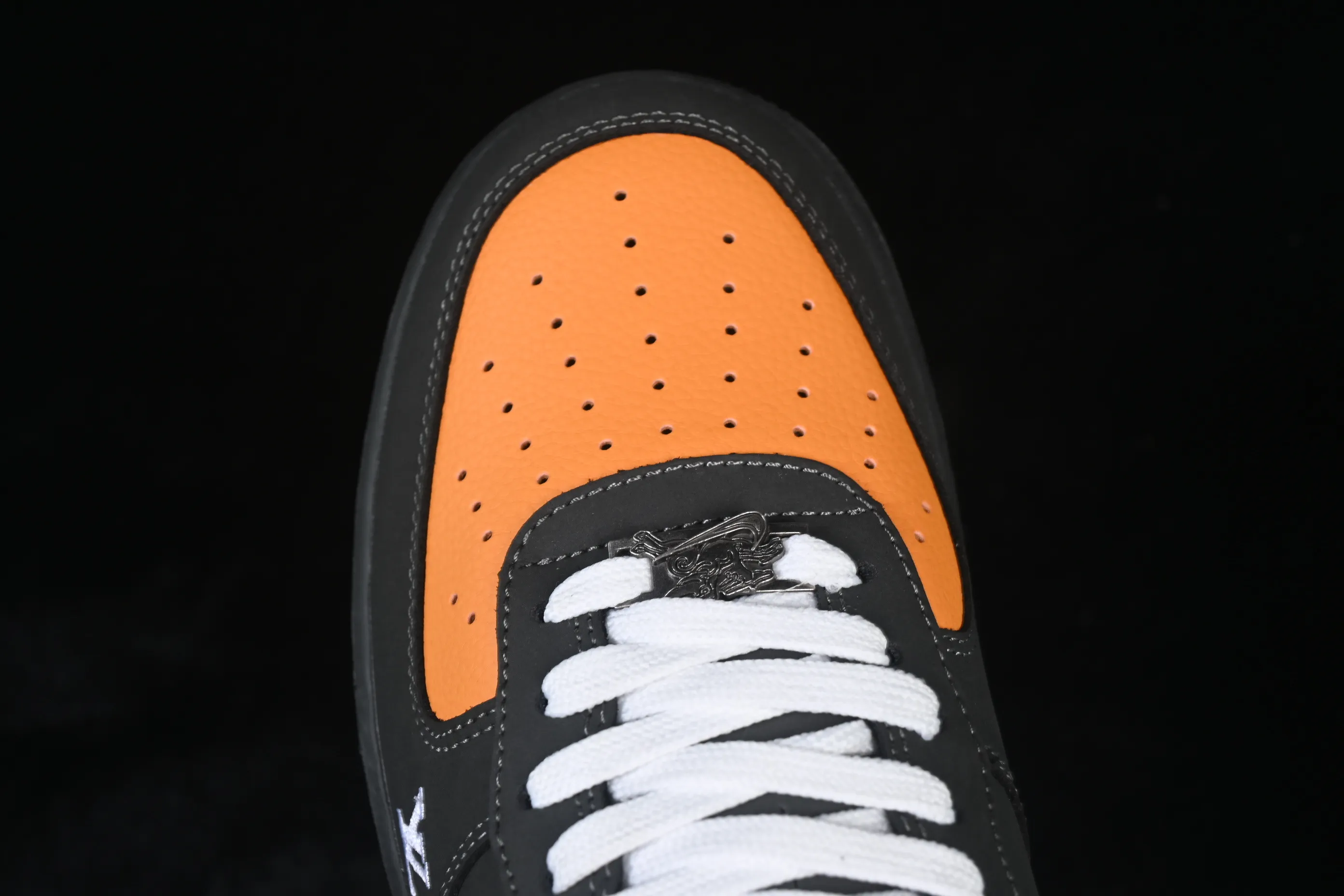 All categories Nk Air Force 1 Air Force series Nk Air Force 1 Low Air Force low top Nike Air Force 1'07 Low Year of the Horse limited edition Charcoal gray twilight orange Air Force 1 low top casual sneakers XY9025-004